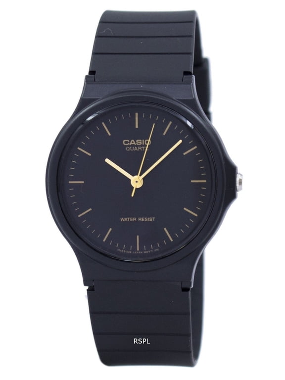 Men's Core MQ24-1EL Black Rubber Quartz Fashion Watch