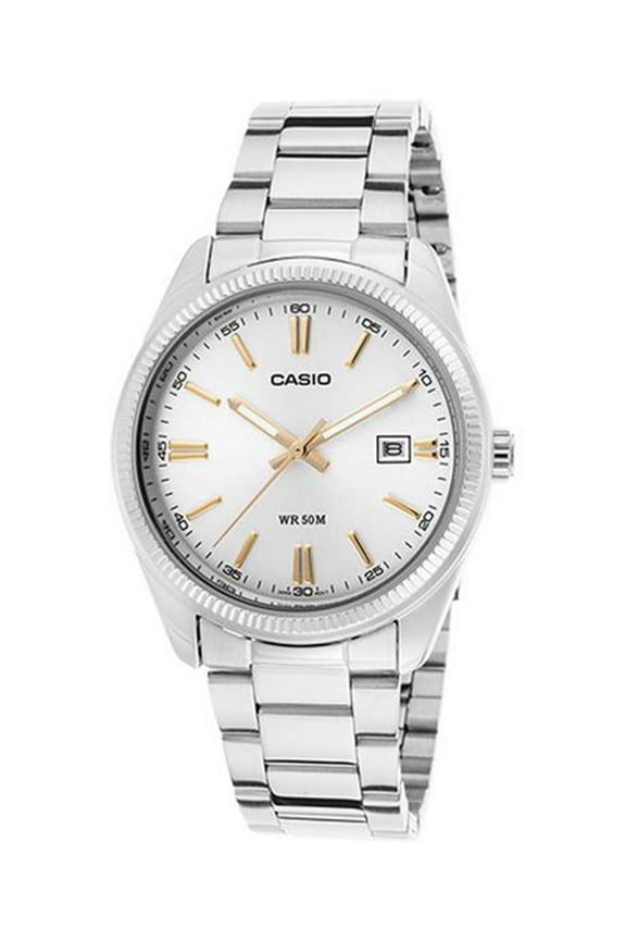 Men's Core MTP1302D-7A2V Silver Stainless-Steel Quartz Fashion Watch