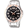 thumbnail image 1 of Men's Core MTP1305D-1AV Silver Stainless-Steel Quartz Dress Watch, 1 of 2