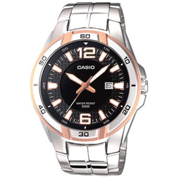 Men's Core MTP1305D-1AV Silver Stainless-Steel Quartz Dress Watch