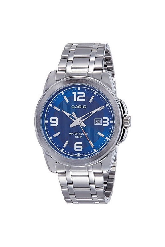 Men's Core MTP1314D-2AV Blue Stainless-Steel Quartz Fashion Watch