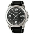 thumbnail image 1 of Men's Core MTP1314L-8AV Silver Leather Quartz Fashion Watch, 1 of 3