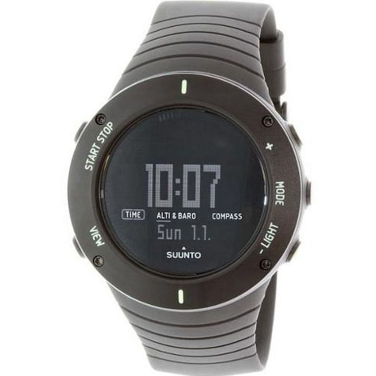 Men s Core SS021371000 Black Silicone Quartz Watch