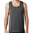 thumbnail image 1 of Men's Core Value Mid-weight Tanktop, 3XL Dark Heather Grey, 1 of 3