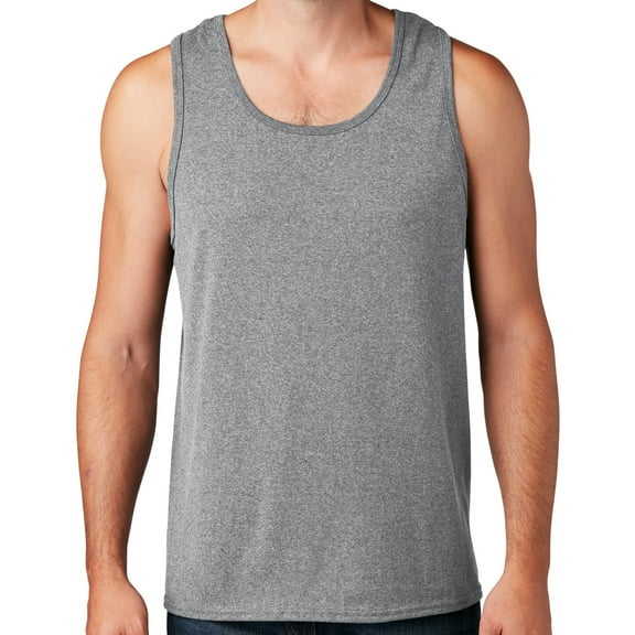 Men's Core Value Mid-weight Tanktop, Small AThletic Heather