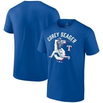 Men's Corey Seager Royal Texas Rangers Player Swing T-Shirt