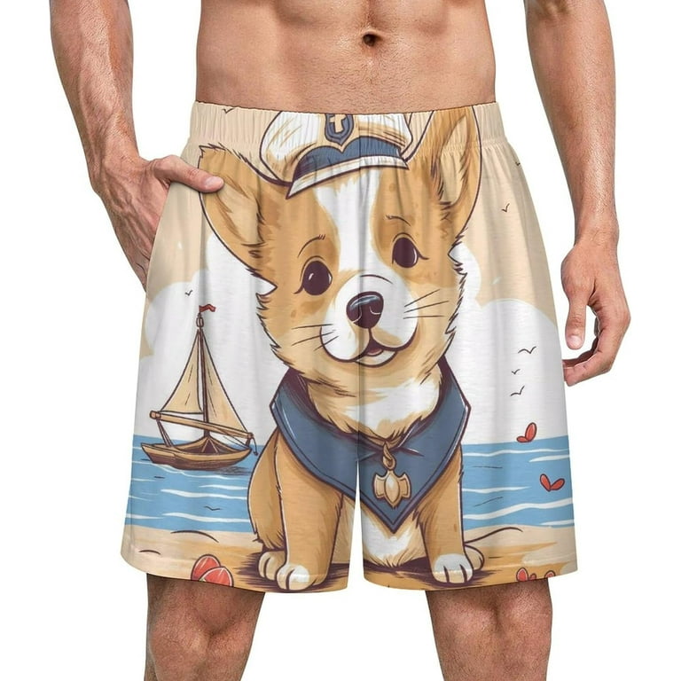 Corgi swim trunks shop