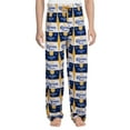 thumbnail image 1 of Men's Corona Graphic Sleep Pants, Poly Spandex Beer Pajama Bottoms, Up to 2XL, 1 of 5