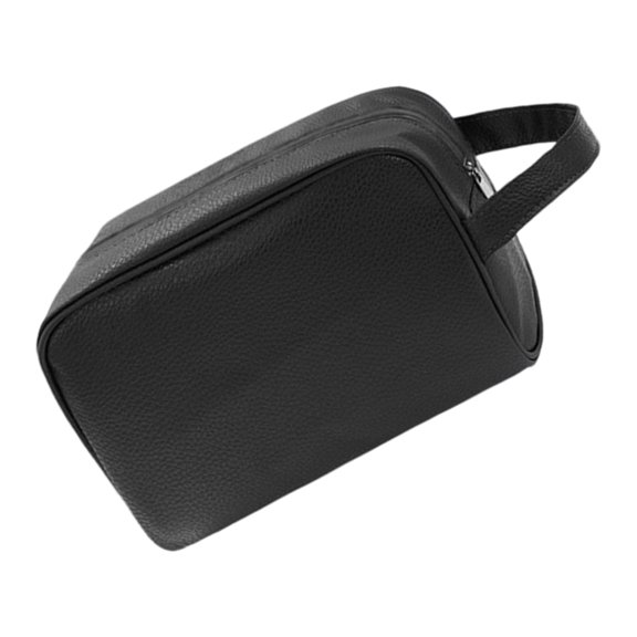 Men's Cosmetic Carry Case Sturdy PU Fabric Quick Access Pockets For Short Journey