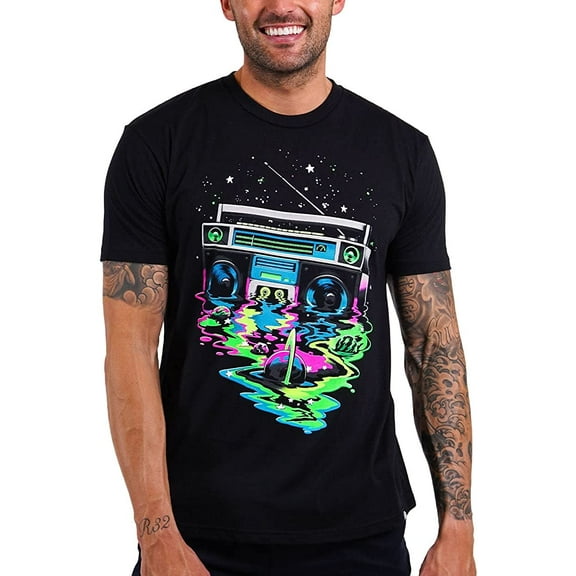 Men's Cosmic Beats Graphic Tees for Men S - 4XL