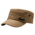 thumbnail image 1 of Men's Cot Ton Flat Cap / All Season Outdoor Fishing And Travel Hat, 1 of 3
