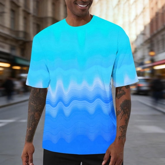 Men's Cotton Athletic Running T Shirts Crewneck Quickly Dry Gym Workout Short Sleeve Shirts Mens Summer Solid Round Neck Lightweight Breathable Moisture Wicking Sports Tee Tops