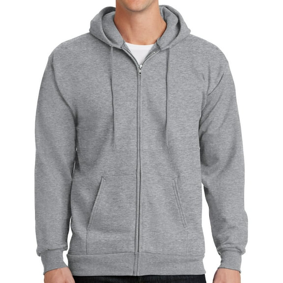 Men's Cotton Blend Hoodie Full Zip