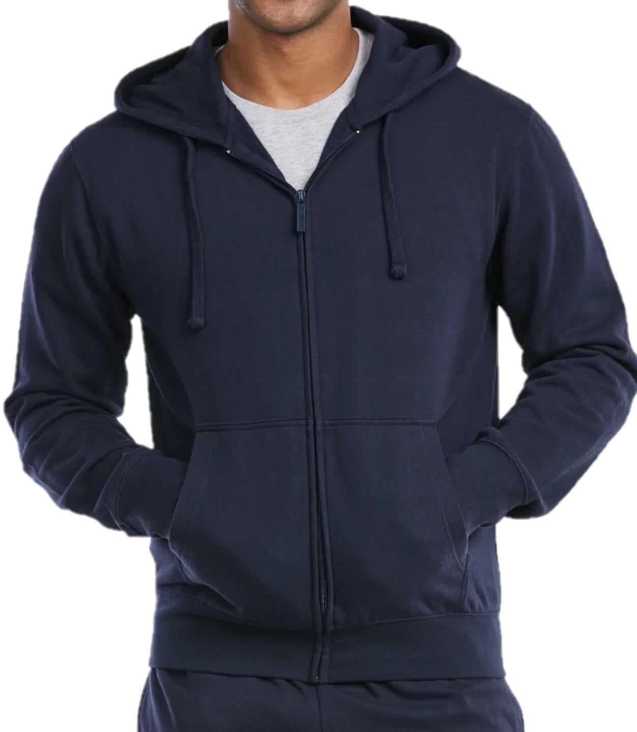 RL Inner Fleece Concealed Hood Navy Blue Jacket – Clothing Call - Your  Multi Brand Store.