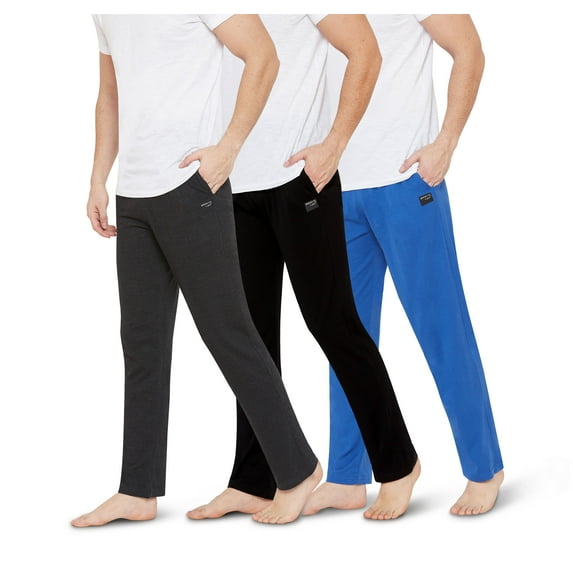 Men's Cotton Blend Sleep Pajama Pants with Pocket, 2XLarge