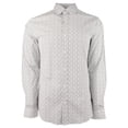 thumbnail image 1 of Men's Cotton Blend Slim Fit Long Sleeve Shirt Wht Large, 1 of 3