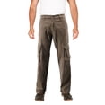 thumbnail image 1 of Men's Cotton Blend Stretch Work Trousers Multi Pocket Cargo Pants (Vintage, 36 x 30), 1 of 4