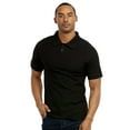 thumbnail image 1 of Men's Cotton Classic Fit Polo Shirt S, Black, 1 of 3