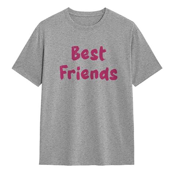 Men's Cotton Crew Neck Fashion T-shirts -- Gray, Small