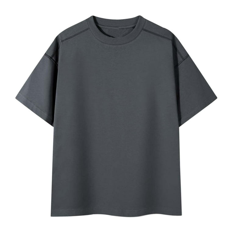 Mens drop shoulder t shirt hotsell