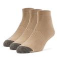 thumbnail image 1 of Men's Cotton Extra Soft Ankle Cushion Socks - 3 Pairs, 1 of 2