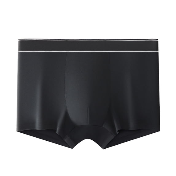 Men's Cotton Eyelet Crotch Boxer Briefs - Breathable Quick-Dry Low Rise Stretch Underwear, Soft Comfy Moisture-Wicking Athletic Trunks