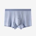 thumbnail image 1 of Men's Cotton Eyelet Crotch Boxer Briefs - Breathable Quick-Dry Low Rise Stretch Underwear, Soft Comfy Moisture-Wicking Athletic Trunks, 1 of 9