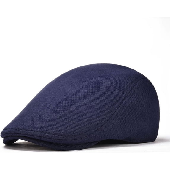 Men's Cotton Flat Ivy Gatsby Newsboy Driving Hat Cap 1Pack