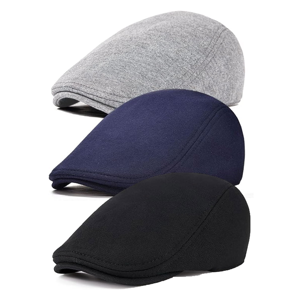 Steve Madden Mens Ribbed Knit Colorblock Beanie Hat Black O