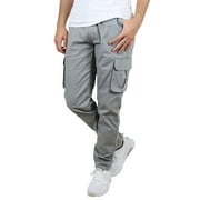 Mens Cotton Flex Stretch Classic Cargo Pants