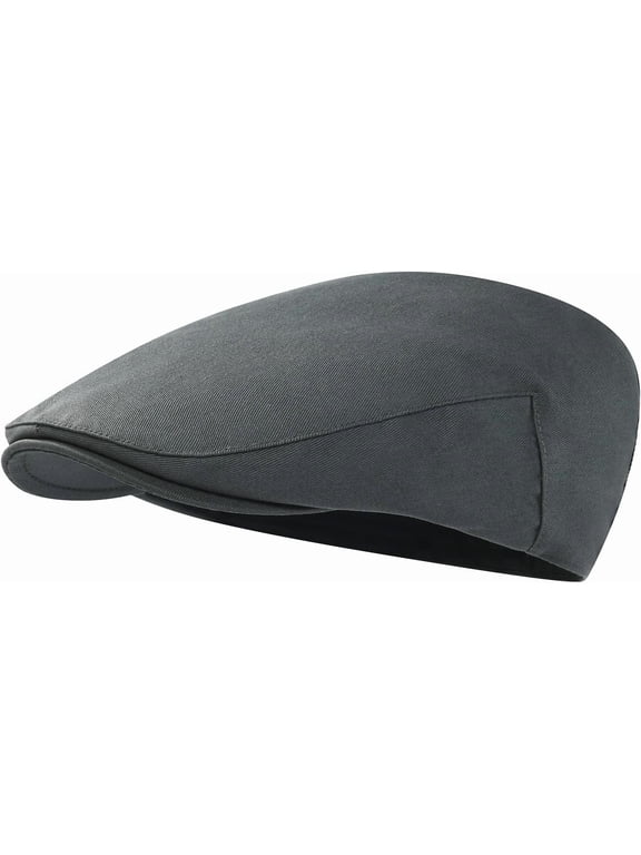Men's Cotton Ivy Gatsby Newsboy Hat Summer Driving Scally Cap Thin 1Pack