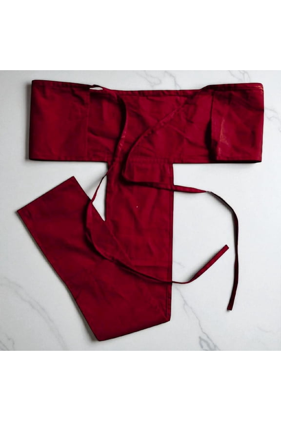 Men's Cotton Langot Solid Maroon Indian Traditionl Supporter Plus Size Langoti For Gym and Kusti