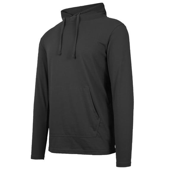 Men's Cotton Lightweight Casual Pullover Drawstring Hoodie With Pocket (S-3XL)
