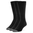 thumbnail image 1 of Men's Cotton Lightweight Fashion Dress Socks - 3 Pairs, 1 of 4