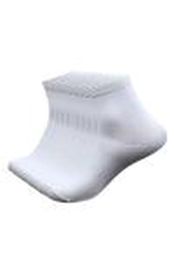 Men's Cotton Mid-Crew Socks, 10-Pair Pack Double-Layer Soft Moisture-Wicking Basics, Durable Everyday Socks for Work, Sports or Casual,White