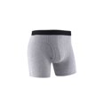 thumbnail image 1 of Men's Cotton Mid Rise Boxer Briefs Light Gray XXL, 1 of 4