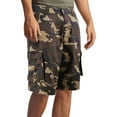 thumbnail image 1 of Men's Cotton Multi Pocket Relaxed Fit Outdoor Army Nature Camo Cargo Shorts (#2, 38), 1 of 3