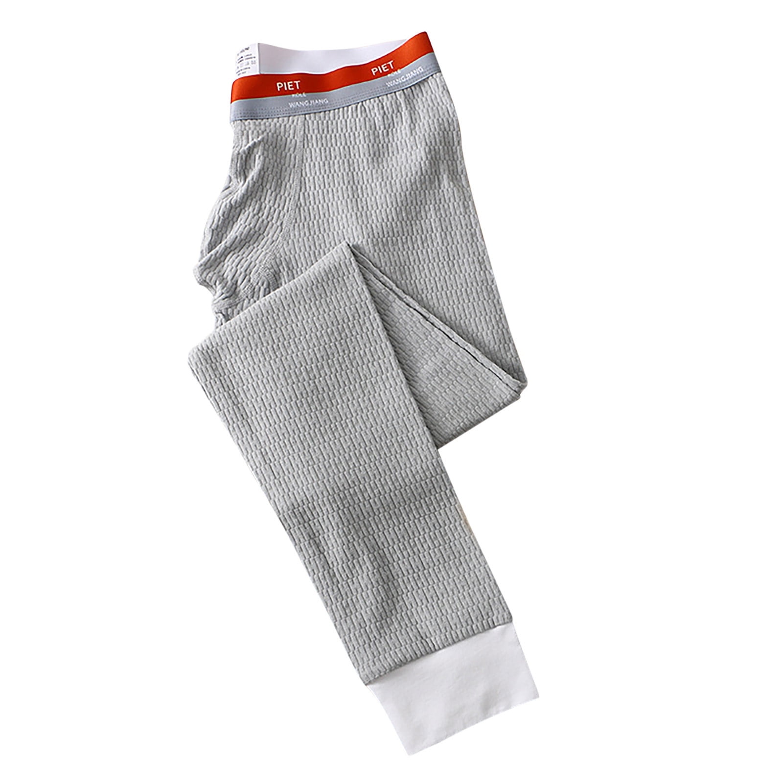 Men's Cotton Pajama Men's Trousers Raised Warm Leggings Underwear Long