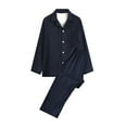 thumbnail image 1 of Men's Cotton Poly Blend Pajama Sets Longsleeve Night Home Suits for Relaxed Fall Evenings​​, 1 of 2