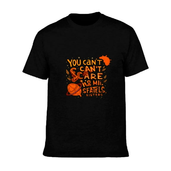 Men's Cotton Short Sleeve T-Shirt - Vibrant Graphic Tee with Heart Illustration & Planet Design - " YOU CAN ' T CARE AS MUCH AS I AM "
