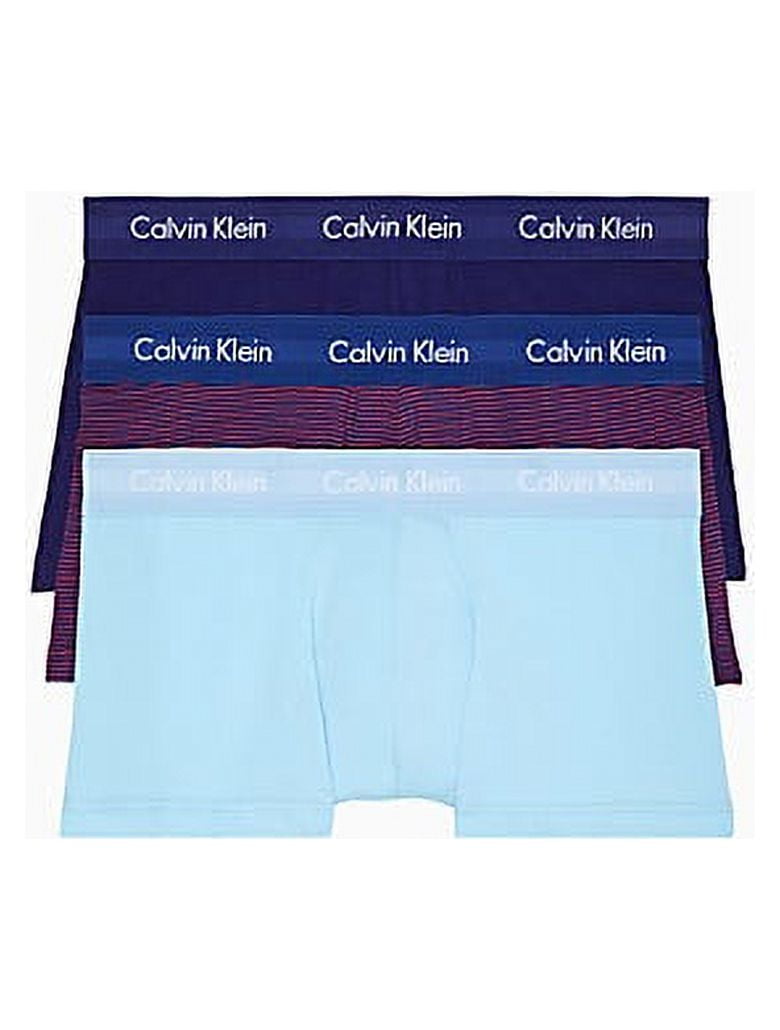 Men's Cotton Stretch 3-Pack Low Rise Trunks - Walmart.com