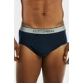 thumbnail image 1 of Men's Cotton Stretch Band Basic Bikini Brief Underwear - 2 Packs, 1 of 4