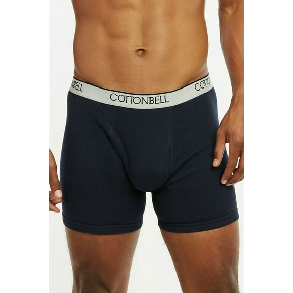 Men's Cotton Stretch Classic Boxer Brief Underwear - 2 Packs