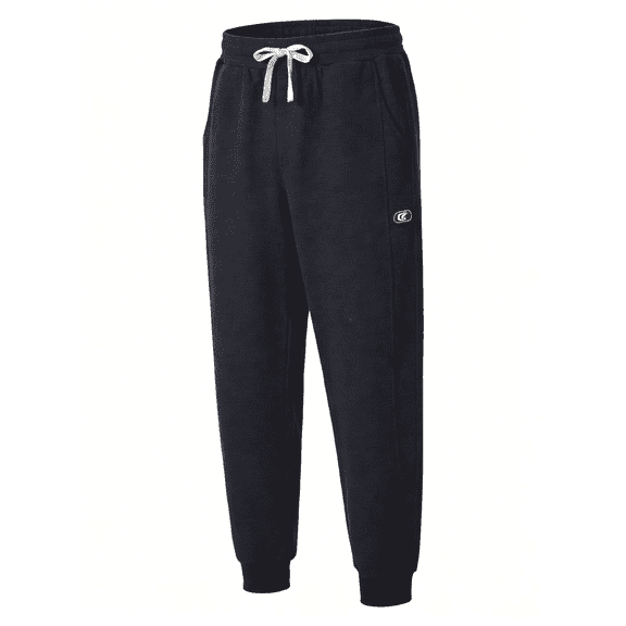 Men's Sweatpants Athletic Lounge Pants Open Bottom Casual Jersey Pants for Men with Pockets