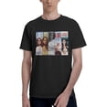 thumbnail image 1 of Men's Cotton T Shirts Round Neck Soft Funny Short Sleeve T-Shirt for Sports Leisure Party Style-4 X-Large, 1 of 4