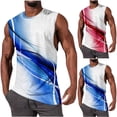 thumbnail image 1 of Men's Cotton Tank Top Casual Workout Sleeveless Shirts Soft Gym Muscle Bodybuilding Tee Hot Pink XL, 1 of 5