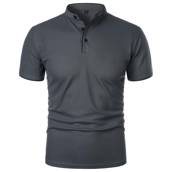Men's Cotton Tshirts Casual Short Sleeve Ribbed Crewneck Shirts Oversized Basic Solid Shirts Plus Size Blouses