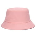 thumbnail image 1 of Men's Cotton Wide Brim Bucket Hat UV Shade Lightweight Outdoor Fishing Camping Hat by Yigetop Pink One Size, 1 of 3