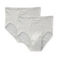 thumbnail image 1 of Men's Cottonique M27712 Latex Free Organic Cotton Briefs - 2 Pack (Natural M), 1 of 4