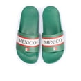 thumbnail image 1 of Men's Soccer Fan Slides, Argentina, Mexico, Brazil & USA, 1 of 6